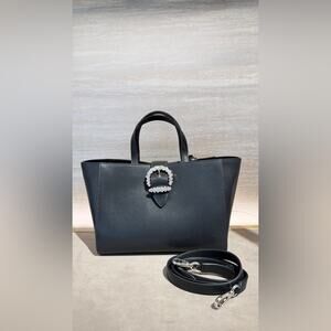 Jimmy choo Cheri tophandle crossbody bag black